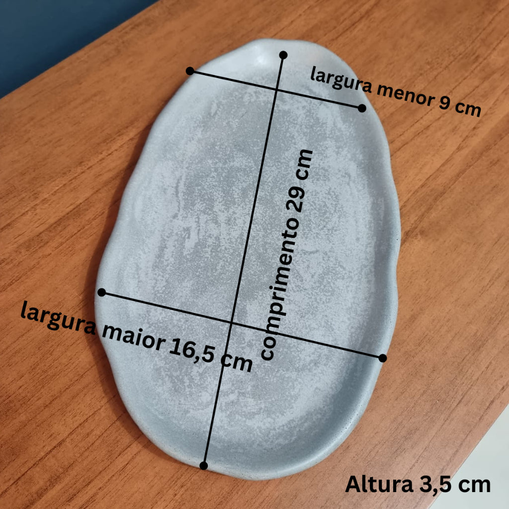 Bandeja Terra Zahara® – Forma Orgânica e Versatilidade