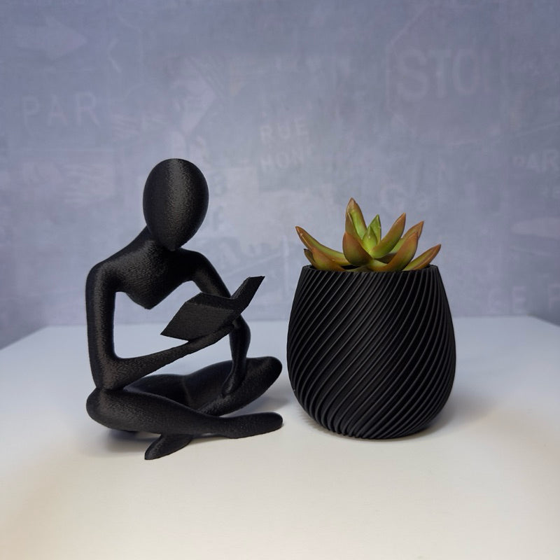 Vaso Livro Aria Zahara® – Design e Funcionalidade - Modelo 02