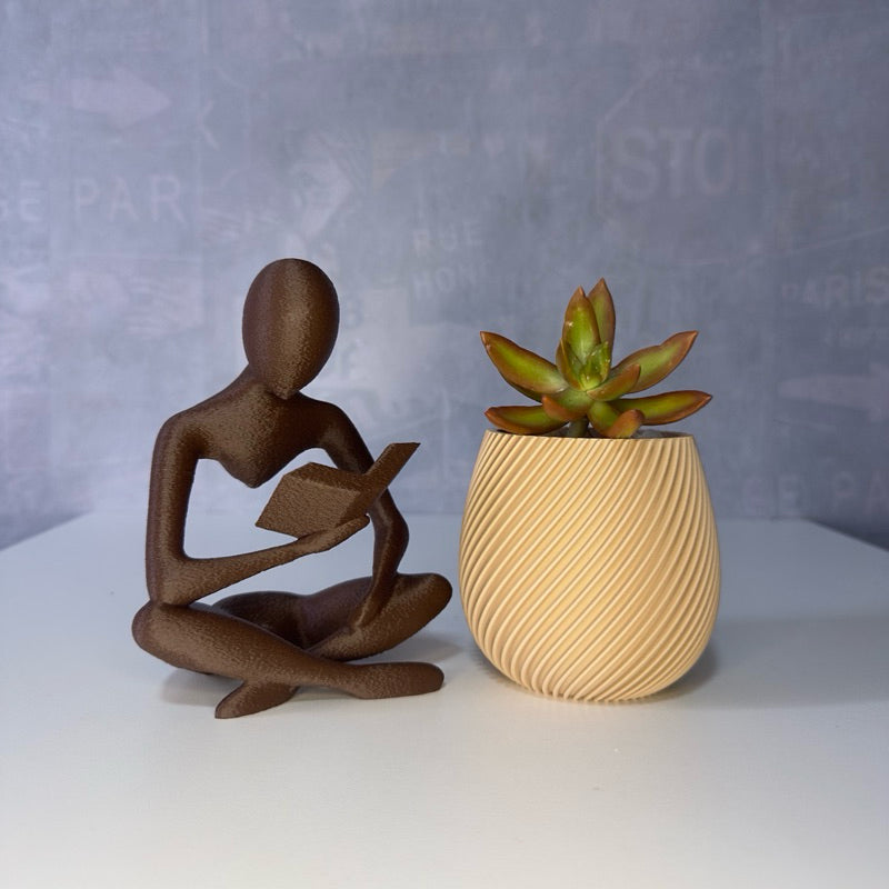 Vaso Livro Aria Zahara® – Design e Funcionalidade - Modelo 07