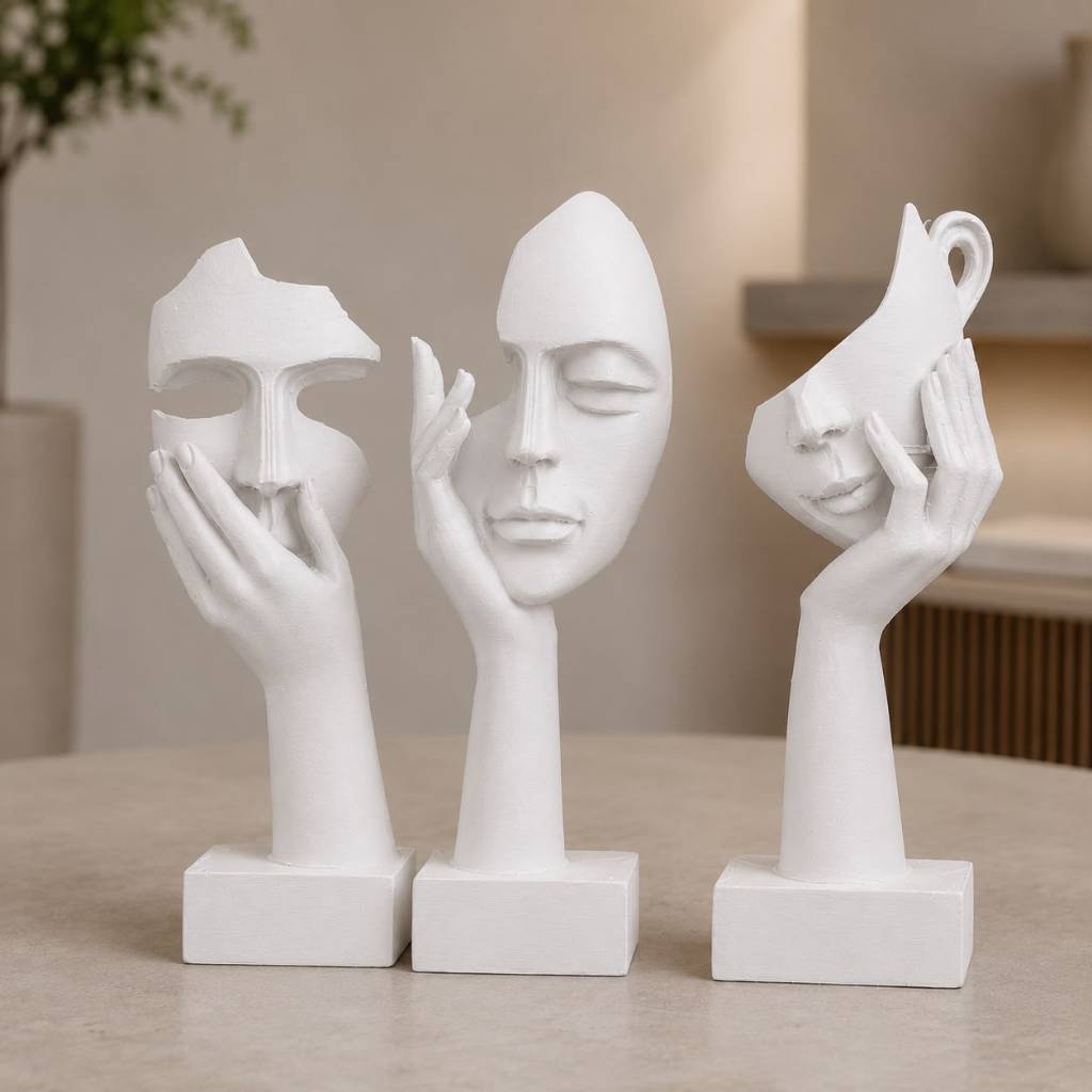 Kit Faces Aura Zahara® – Arte Abstrata e Sofisticação