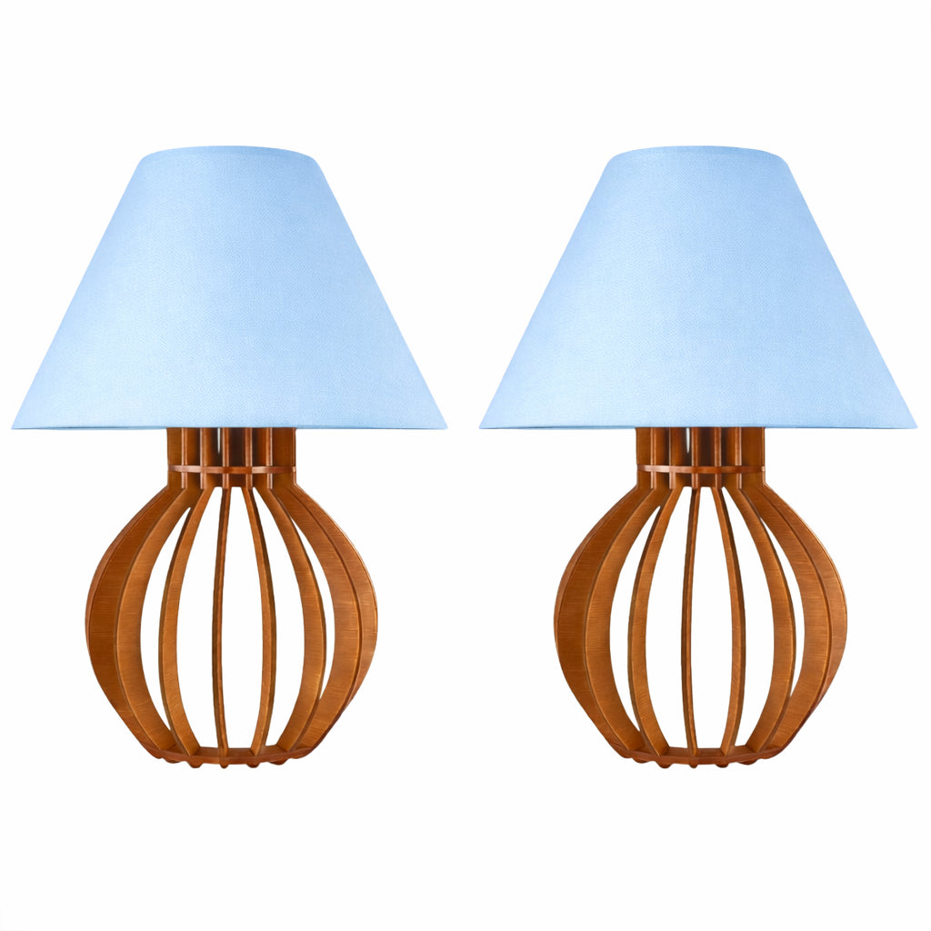 Kit Abajures Noma Zahara® – Aconchego e Equilíbrio - Modelo 05