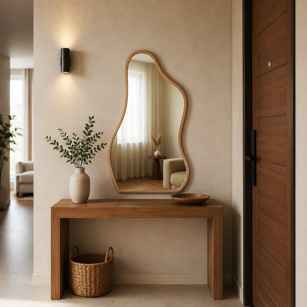 Espelho Flame Zahara® – Amplitude e Design Orgânico