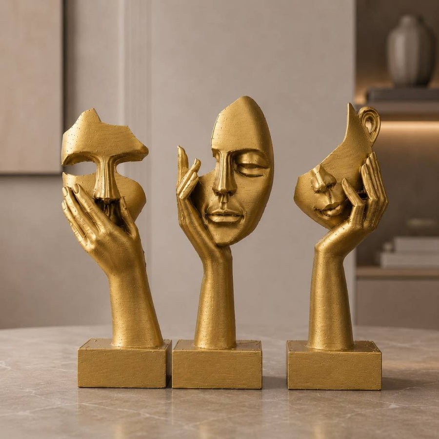 Kit Faces Aura Zahara® – Arte Abstrata e Sofisticação