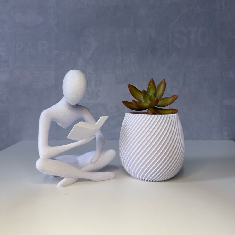 Vaso Livro Aria Zahara® – Design e Funcionalidade - Modelo 06