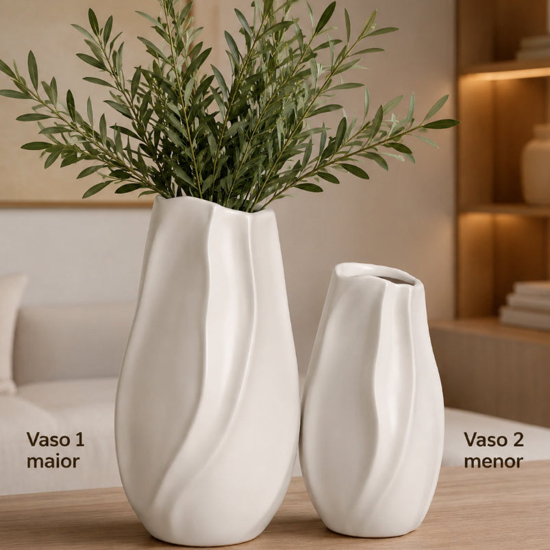 Vaso Cava Zahara® – Forma Orgânica e Sofisticação